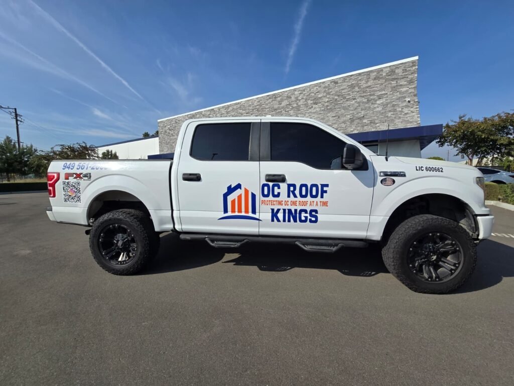 OC Roof Kings Service Truck