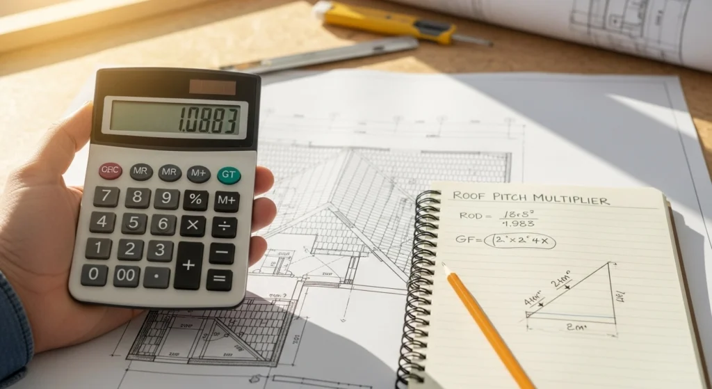 Calculating Roof Pitch Multiplier