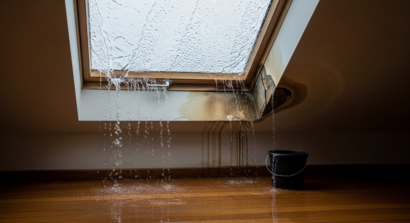 Skylight and Valley Leak Repair