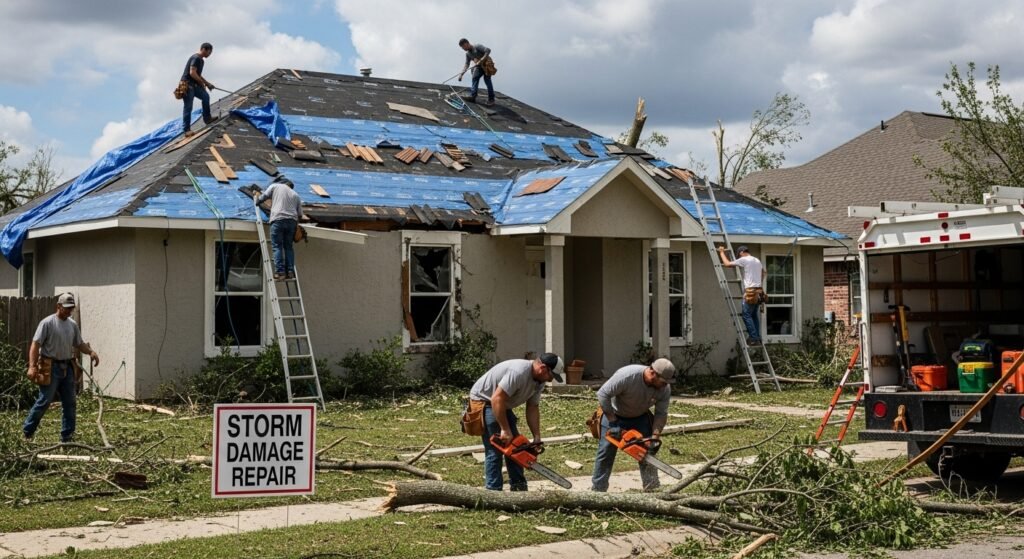 Storm Damage Repair