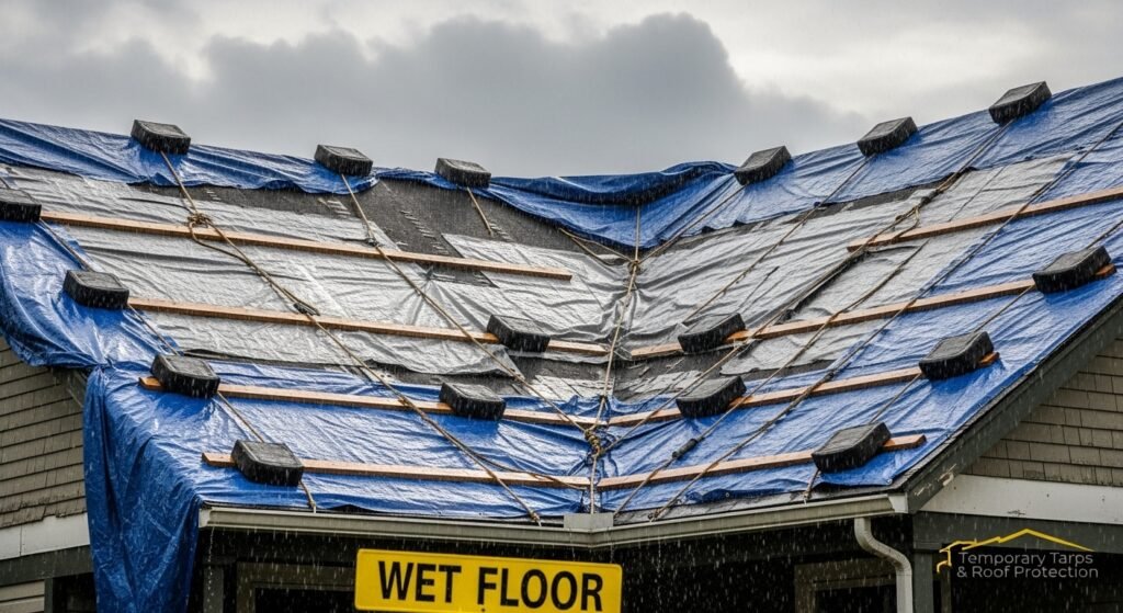 Temporary Tarps & Roof Protection