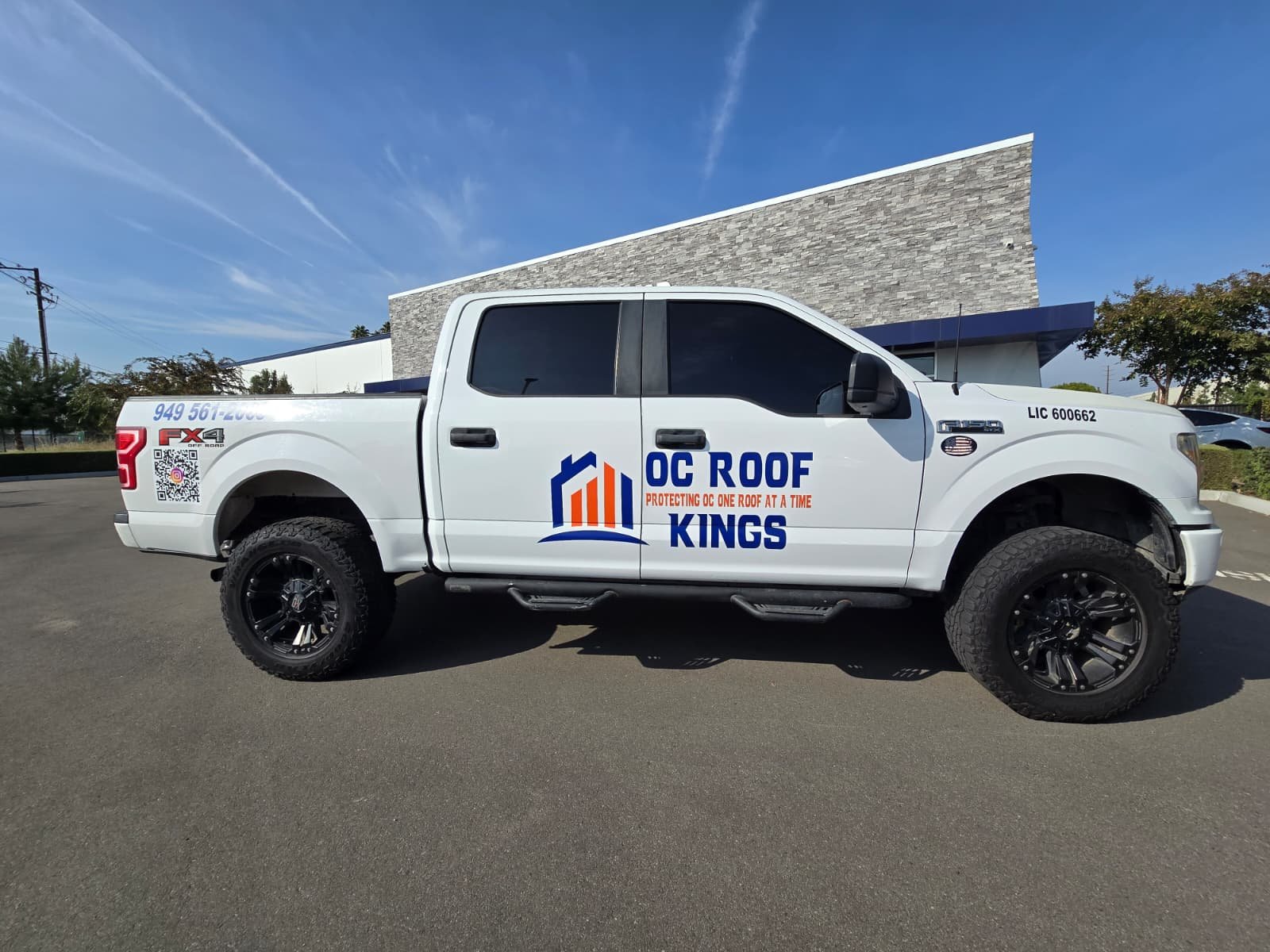 OC Roof Kings Service Truck