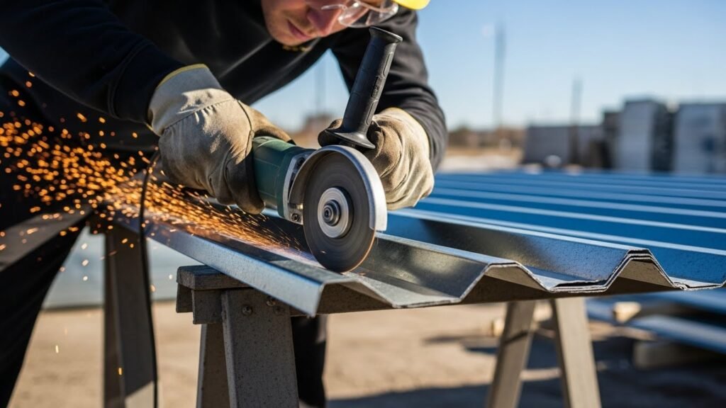 Clamping and Supporting the Sheet