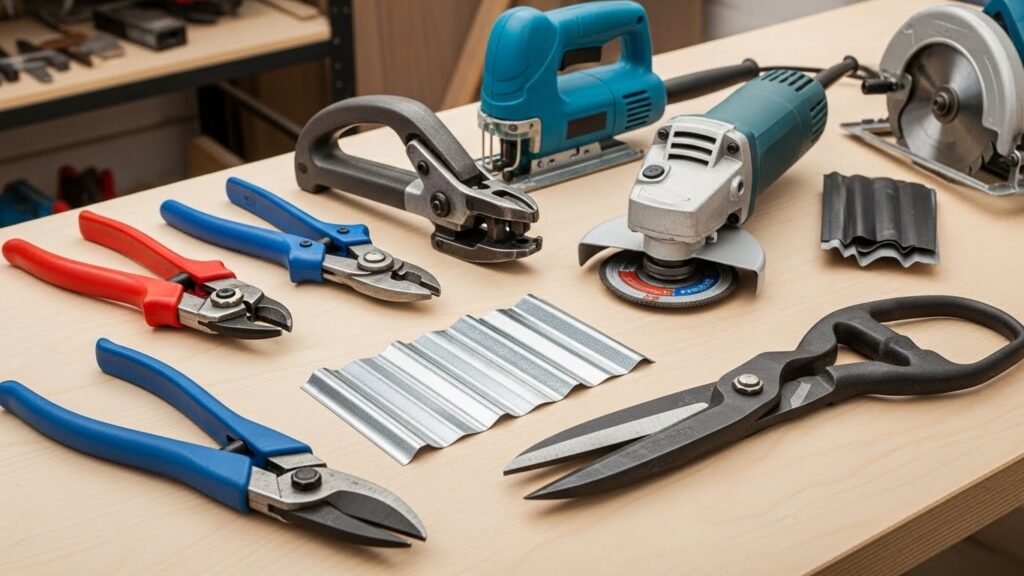 Tools for Cutting Metal Roofing