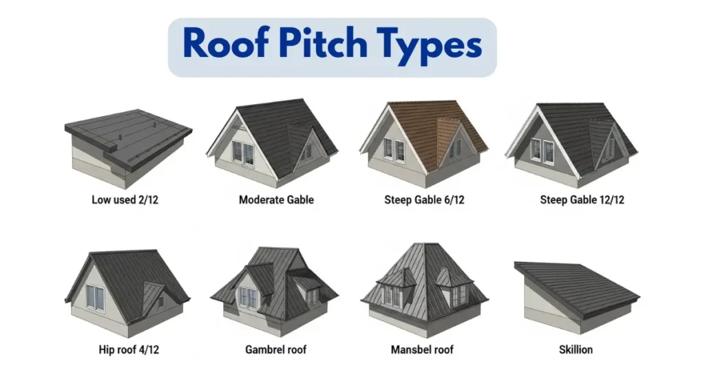 Roof Pitch Types