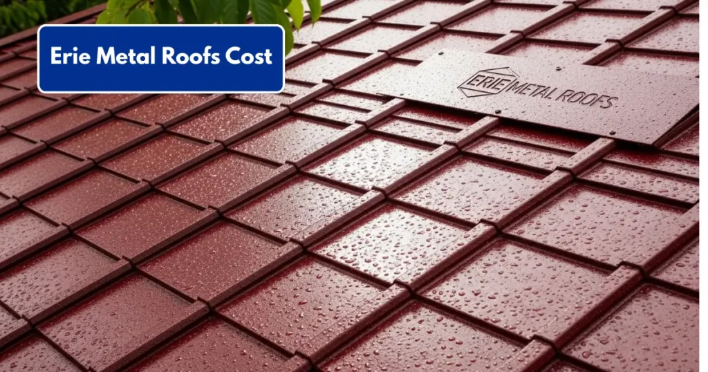 Erie metal roofs cost