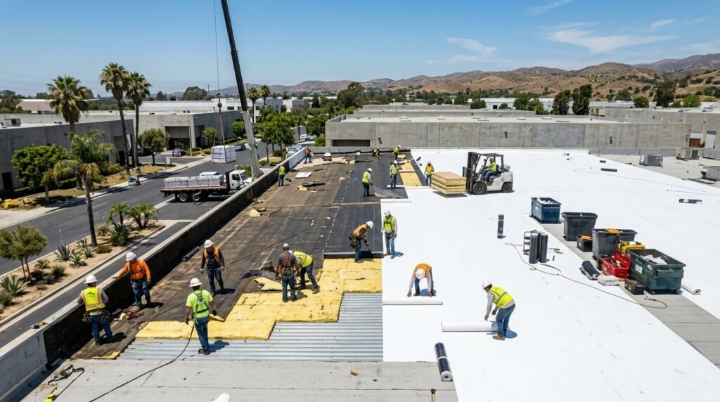 commercial Roof Replacement cost